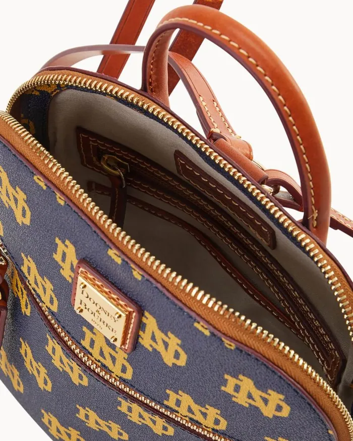 Collegiate University Of Notre Dame Small Backpack University Of Notre Dame Women Dooney and Bourke Backpacks Collegiate University Of Notre Dame Small Backpack University Of Notre Dame Women Dooney and Bourke Backpacks