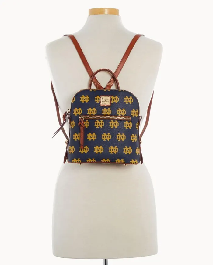 Collegiate University Of Notre Dame Small Backpack University Of Notre Dame Women Dooney and Bourke Backpacks Collegiate University Of Notre Dame Small Backpack University Of Notre Dame Women Dooney and Bourke Backpacks