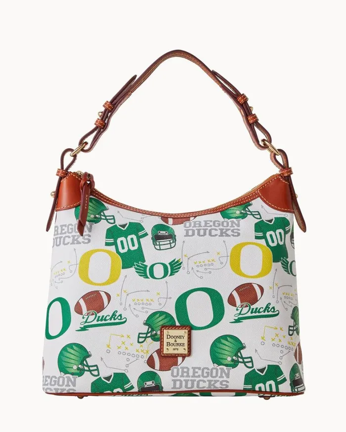 Collegiate University Of Oregon Hobo Oregon Women Dooney and Bourke Shoulder Bags Collegiate University Of Oregon Hobo Oregon Women Dooney and Bourke Shoulder Bags