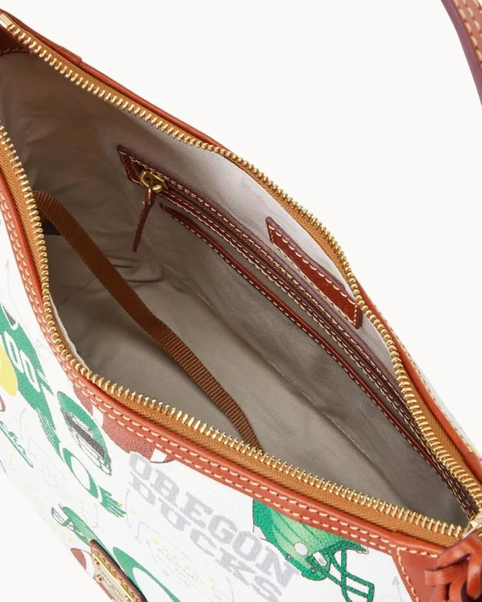 Collegiate University Of Oregon Hobo Oregon Women Dooney and Bourke Shoulder Bags Collegiate University Of Oregon Hobo Oregon Women Dooney and Bourke Shoulder Bags
