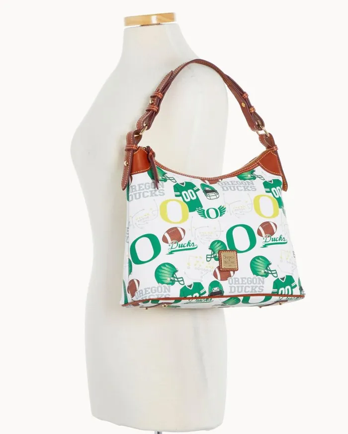 Collegiate University Of Oregon Hobo Oregon Women Dooney and Bourke Shoulder Bags Collegiate University Of Oregon Hobo Oregon Women Dooney and Bourke Shoulder Bags