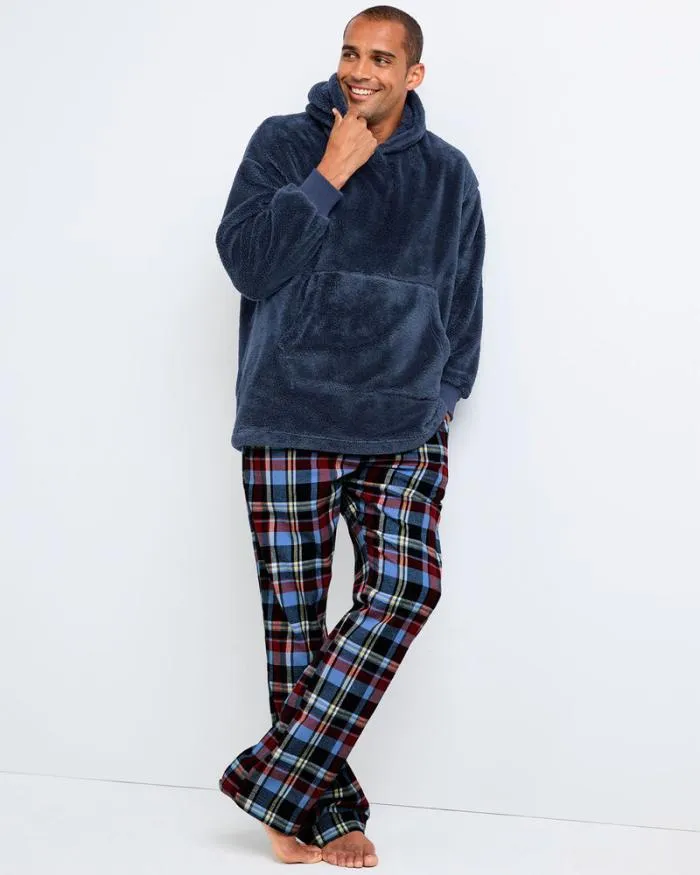 Cotton Traders Fleece Loose Fit Fleece Hoodie 8211 Men