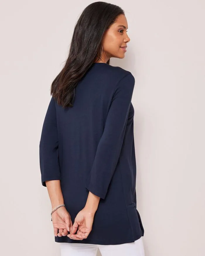 Cotton Traders Knitwear 2Piece Jersey Cardigan And Vest Set 8211 Women