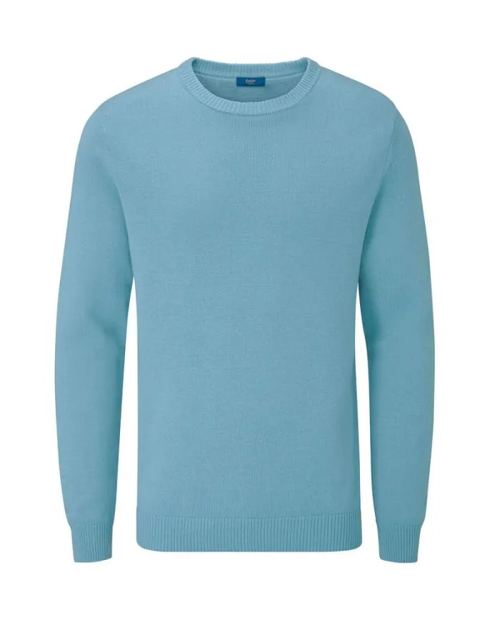 Cotton Traders Knitwear Favourite Cotton Crew Neck Jumper 8211 Men