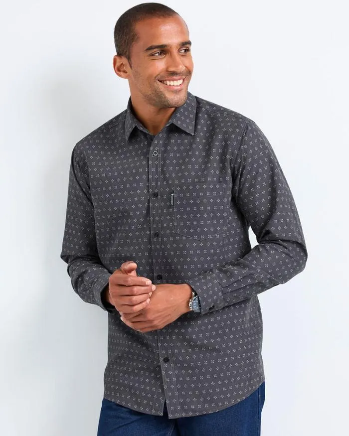 Cotton Traders Shirts Guinness Long Sleeve Soft Touch Shirt 8211 Men