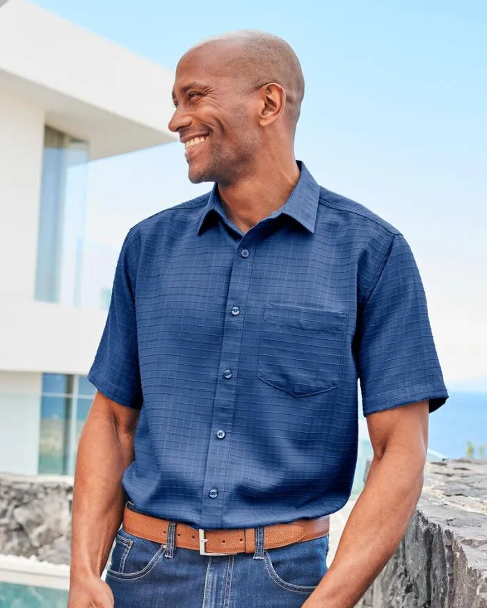 Cotton Traders Shirts Short Sleeve Soft Touch Shirt 8211 Men