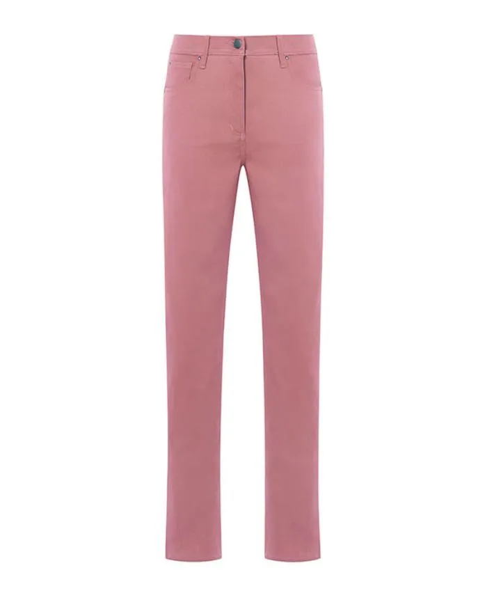 Cotton Traders Trousers JeanGenie Slim Straight Leg Stretch Trousers 8211 Women