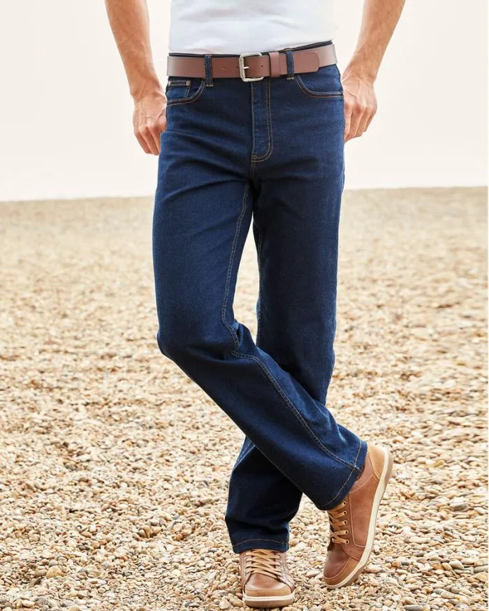 Cotton Traders Trousers s Stretch Jeans 8211 MenUnisex