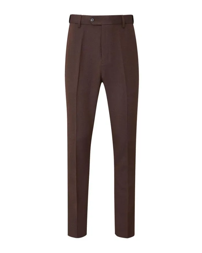 Cotton Traders Trousers Smart Textured Trousers 8211 Men