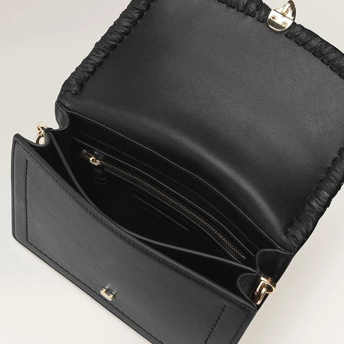 Cross Body Bags Bags Helen Kaminski Dauphine Crossbody With Raffia Blackcharcoal Cross Body Bags Bags Helen Kaminski Dauphine Crossbody With Raffia Blackcharcoal