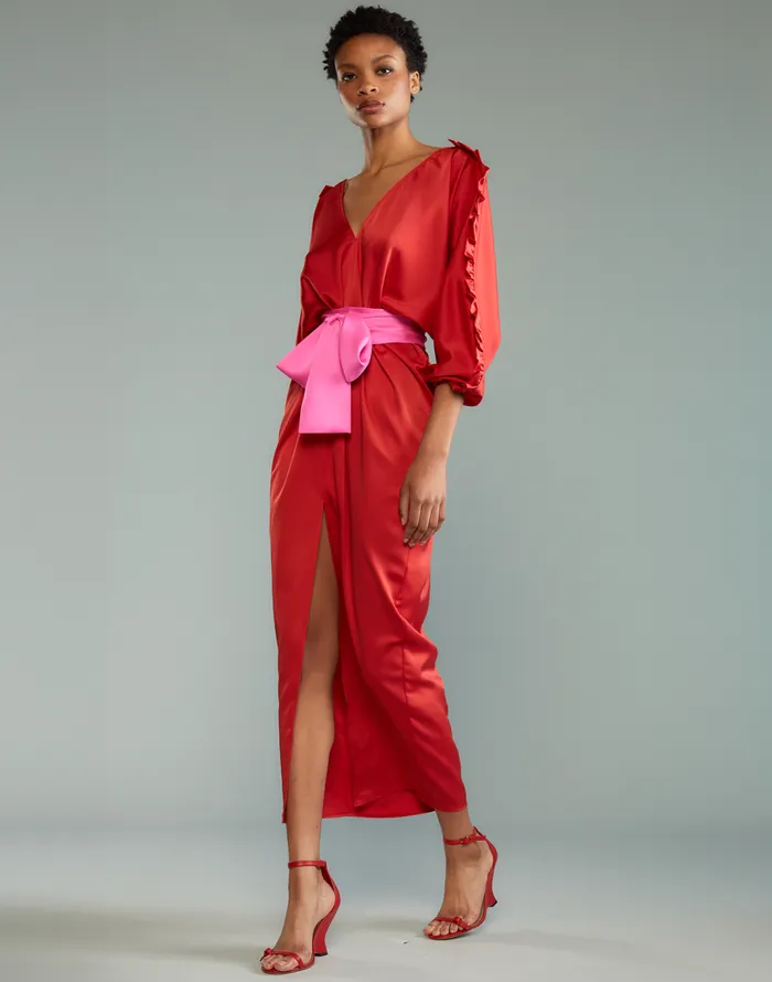 Cynthia Rowley Dolman Sleeve Dance Dress Women Dresses
