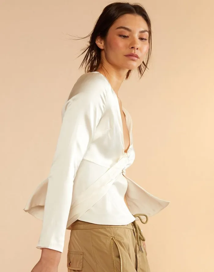 Cynthia Rowley Jula Silk Blouse Women Tops Cynthia Rowley Jula Silk Blouse Women Tops