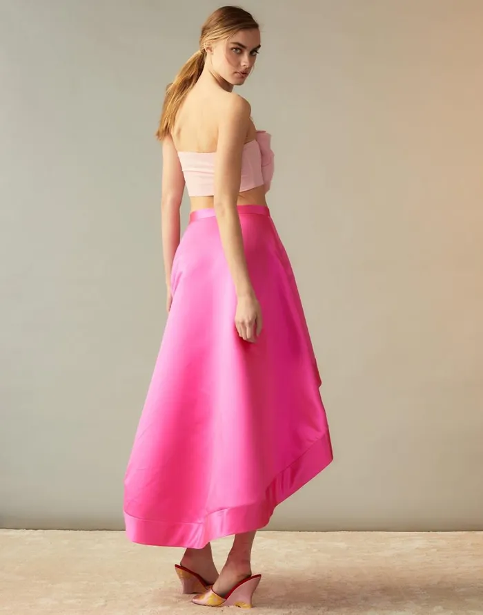 Cynthia Rowley Livia Satin Skirt Women Bottoms Cynthia Rowley Livia Satin Skirt Women Bottoms