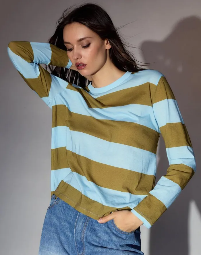 Cynthia Rowley Long Sleeve Everyday Tee Women Tops Cynthia Rowley Long Sleeve Everyday Tee Women Tops