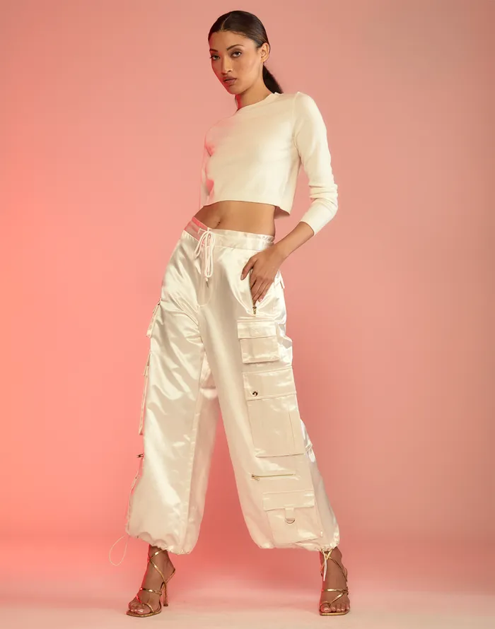 Cynthia Rowley S Cargo Pants Women Bottoms