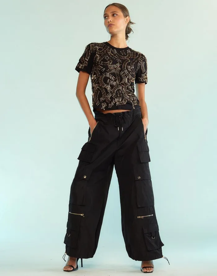 Cynthia Rowley Safety First Tee Women Tops Cynthia Rowley Safety First Tee Women Tops
