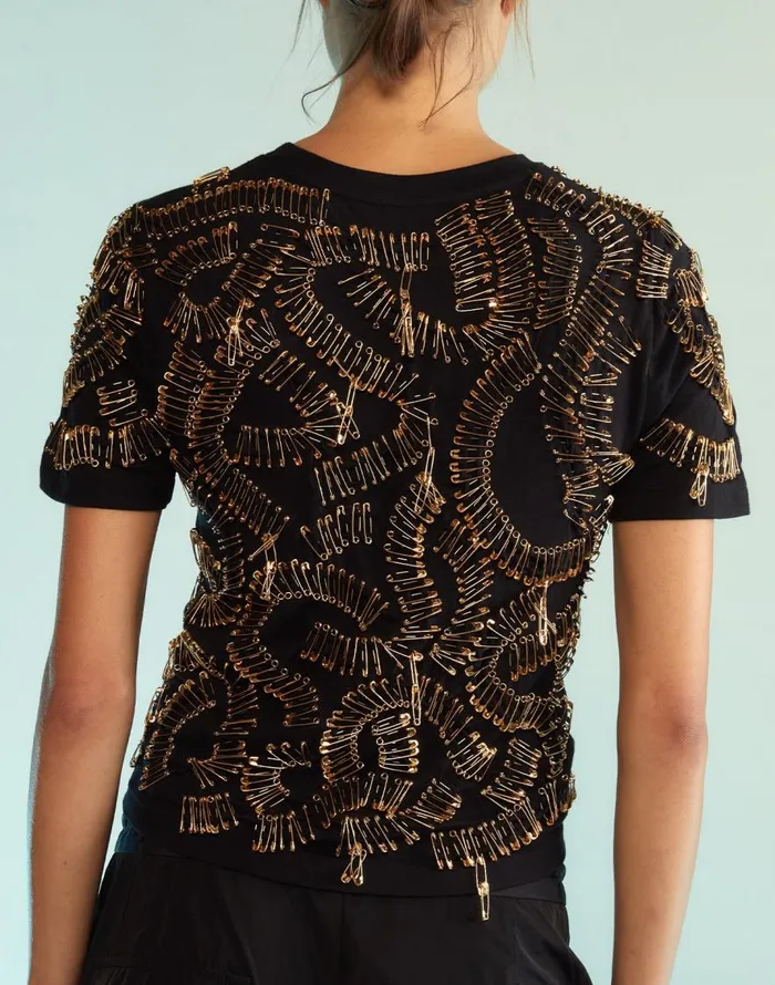 Cynthia Rowley Safety First Tee Women Tops Cynthia Rowley Safety First Tee Women Tops