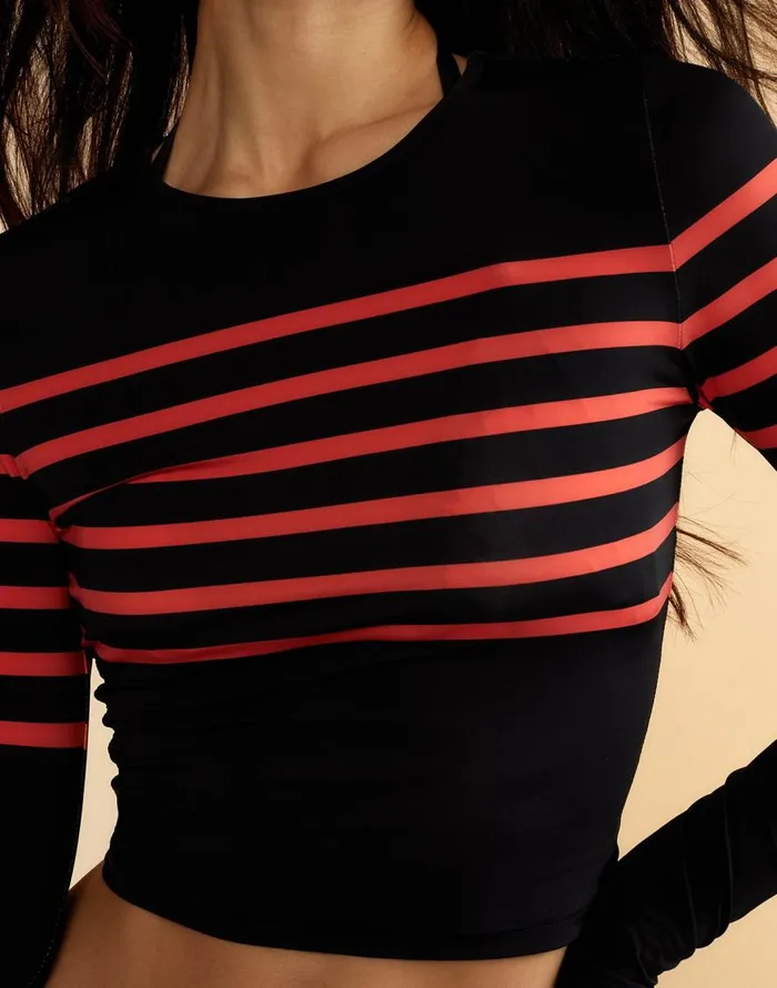 Cynthia Rowley Taylor Rashguard Women Surf and Swim Cynthia Rowley Taylor Rashguard Women Surf and Swim