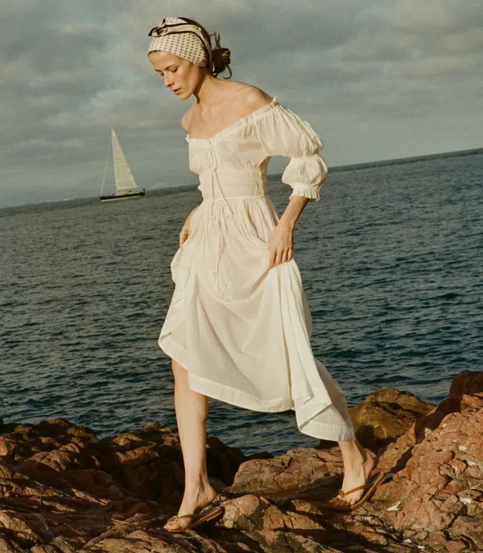DEN Dresses Women Ischia Dress Salt DEN Dresses Women Ischia Dress Salt