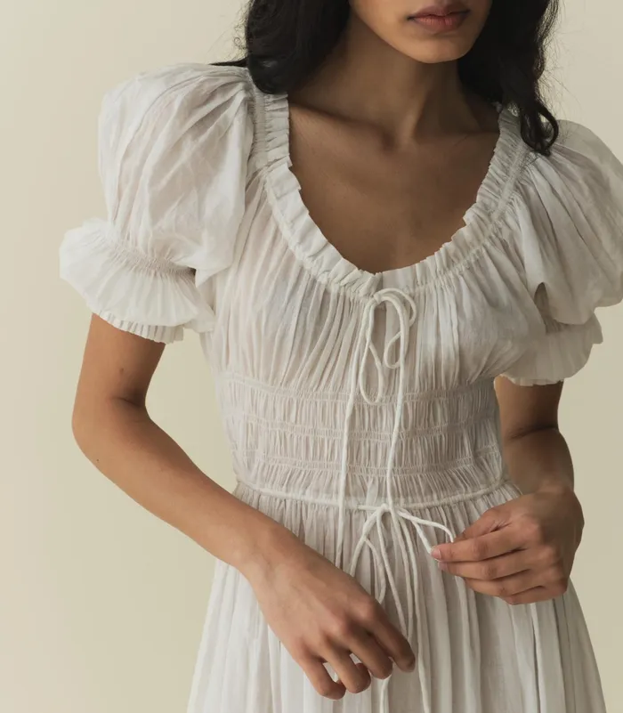 DEN Dresses Women Ischia Dress Salt DEN Dresses Women Ischia Dress Salt