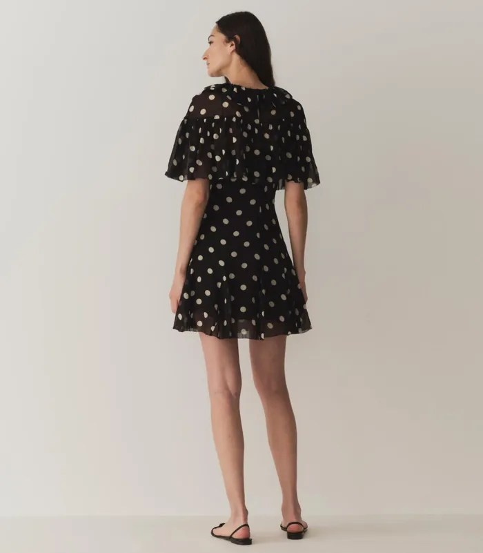 DEN Dresses Women Kaylin Dress Noir Solstice Sky Dot DEN Dresses Women Kaylin Dress Noir Solstice Sky Dot
