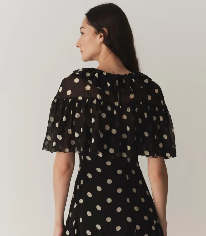 DEN Dresses Women Kaylin Dress Noir Solstice Sky Dot DEN Dresses Women Kaylin Dress Noir Solstice Sky Dot