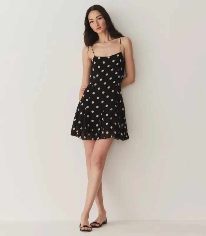DEN Dresses Women Kaylin Dress Noir Solstice Sky Dot DEN Dresses Women Kaylin Dress Noir Solstice Sky Dot