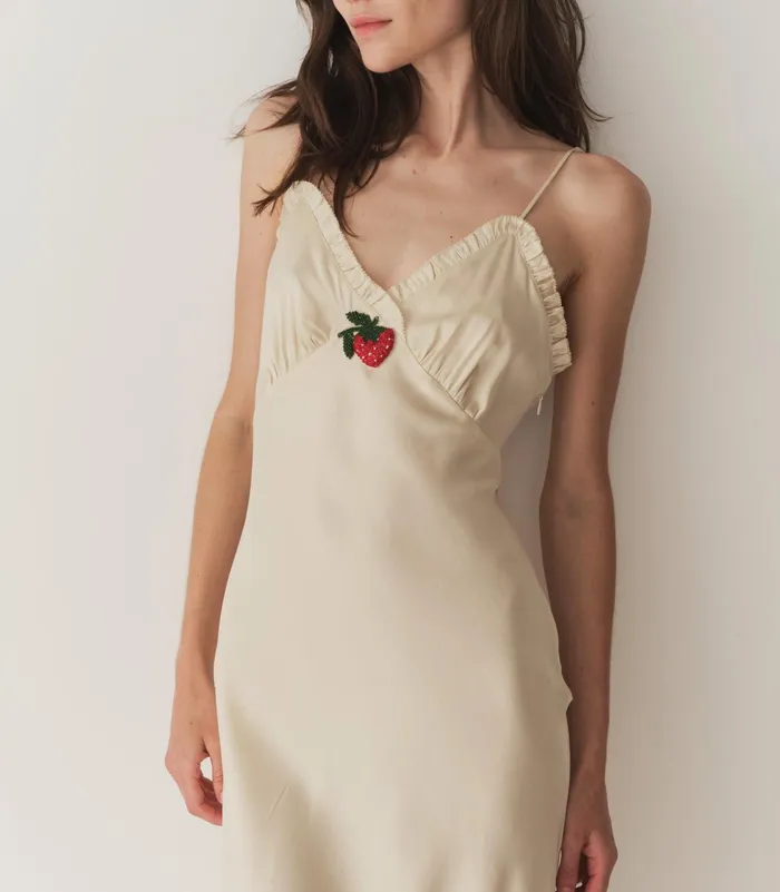 DEN Dresses Women Sandia Dress Mother Of Pearl DEN Dresses Women Sandia Dress Mother Of Pearl