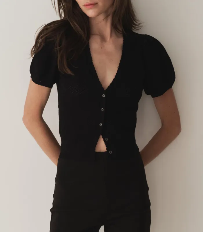 DEN Knitwear Women Ambrose Cardigan Black