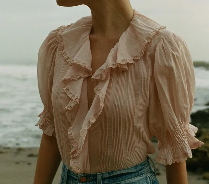 DEN Tops Women Henri Top Blush DEN Tops Women Henri Top Blush