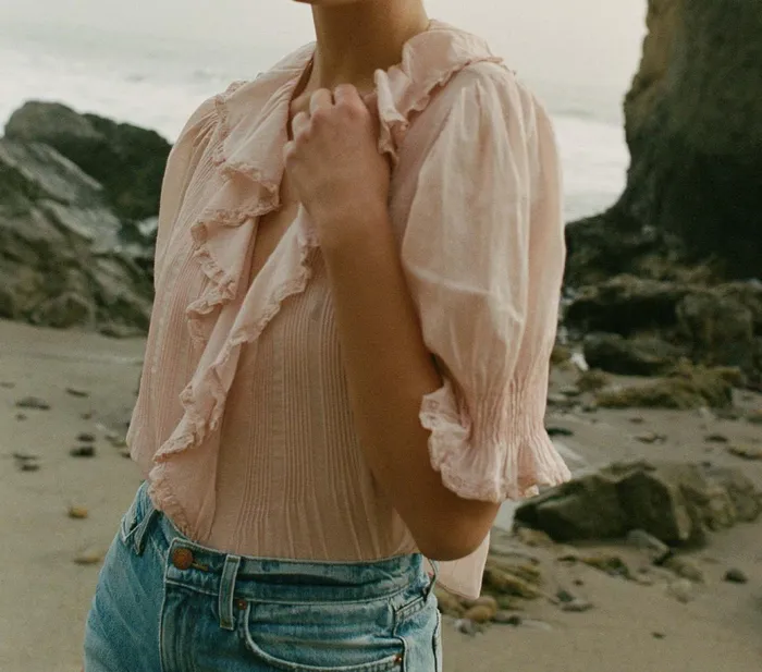DEN Tops Women Henri Top Blush DEN Tops Women Henri Top Blush