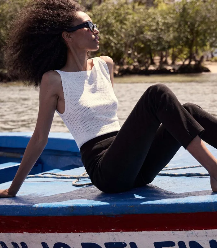 DEN Tops Women Nerida Top Ivory