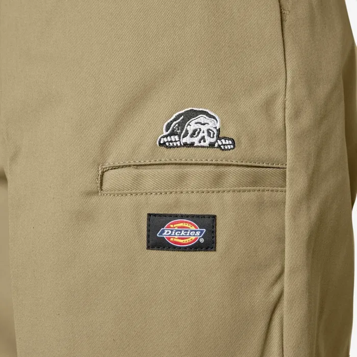 Dickies X Lurking Class Regular Fit Double Knee Pants Khaki Khaki kh Men Dickies Double Knee Dickies X Lurking Class Regular Fit Double Knee Pants Khaki Khaki kh Men Dickies Double Knee