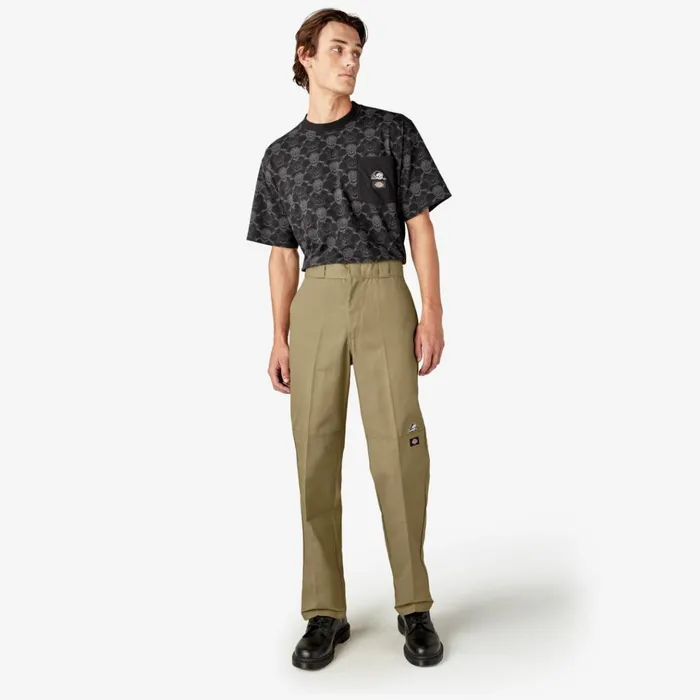 Dickies X Lurking Class Regular Fit Double Knee Pants Khaki Khaki kh Men Dickies Double Knee Dickies X Lurking Class Regular Fit Double Knee Pants Khaki Khaki kh Men Dickies Double Knee