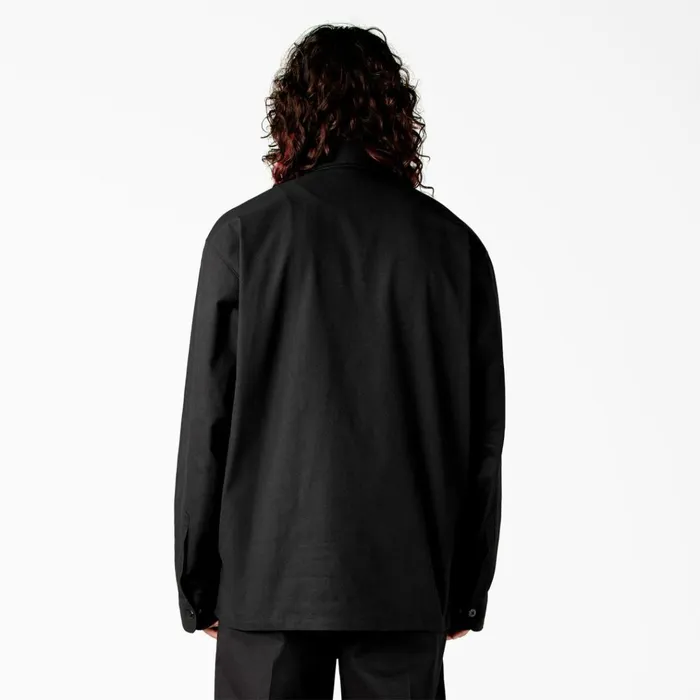 Dickies X Willy Chavarria Long Sleeve Work Shirt Black Black bk Men Dickies Button Up Dickies X Willy Chavarria Long Sleeve Work Shirt Black Black bk Men Dickies Button Up