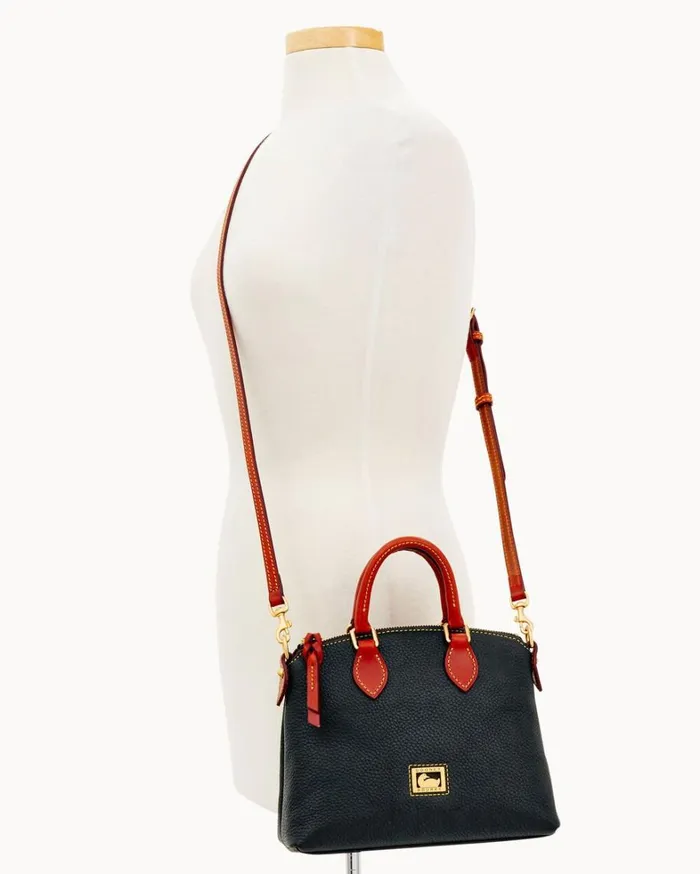 Dillen Crossbody Satchel Black Women Dooney and Bourke Crossbodies Dillen Crossbody Satchel Black Women Dooney and Bourke Crossbodies