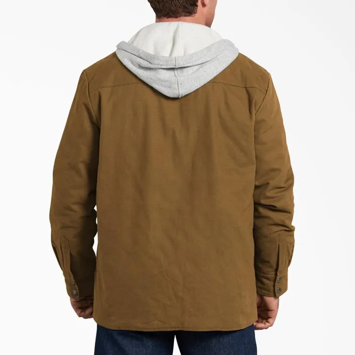 Duck Hooded Shirt Jacket Brown Duck Brown Duck bd Men Dickies Shirt Jackets Duck Hooded Shirt Jacket Brown Duck Brown Duck bd Men Dickies Shirt Jackets