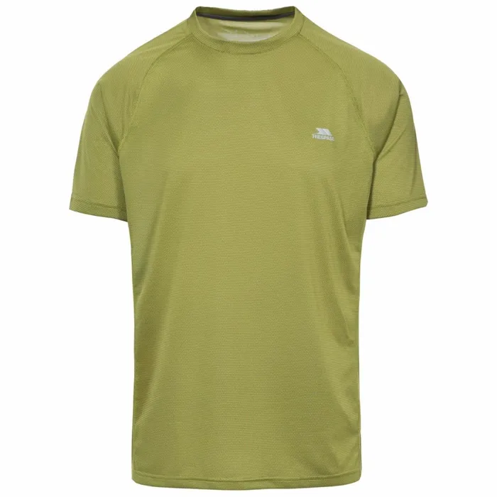 Esker Quick Dry Active TShirt Cedar Green Men Trespass TShirts