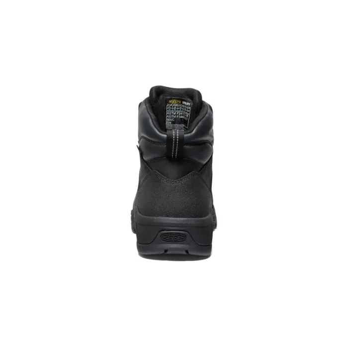 Evanston Boot 6quot Waterproof BlackBlack Leather Work Boot Men KEEN Work Boots and Shoes Evanston Boot 6quot Waterproof BlackBlack Leather Work Boot Men KEEN Work Boots and Shoes