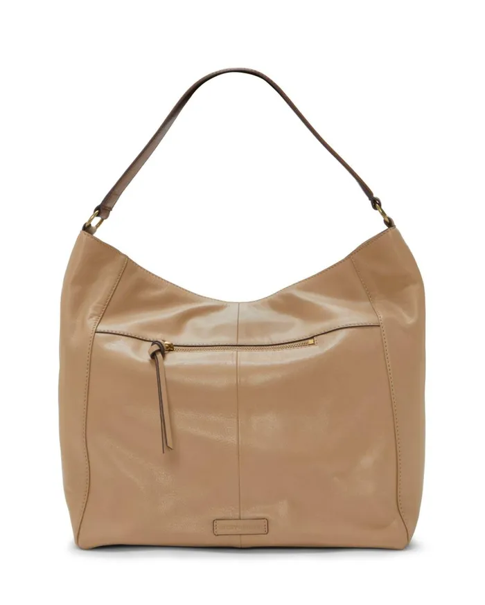 Fari Hobo Bag Light Brown Women Lucky Brand Handbags