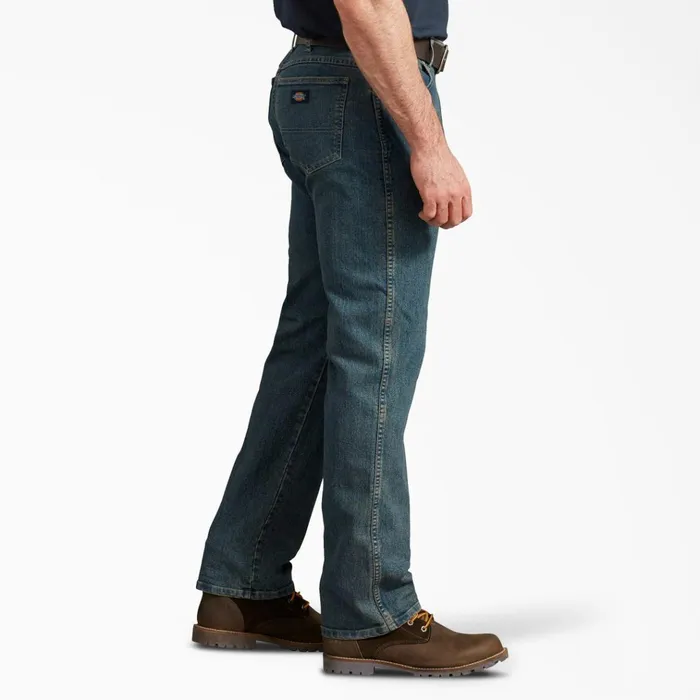 FLEX Active Waist Regular Fit Jeans Heritage Tinted Khaki Heritage Tinted Khaki thk Men Dickies Jeans FLEX Active Waist Regular Fit Jeans Heritage Tinted Khaki Heritage Tinted Khaki thk Men Dickies Jeans