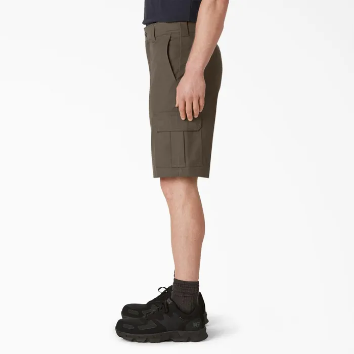 FLEX Cooling Active Waist Regular Fit Cargo Shorts 11034 Mushroom Mushroom mr1 Men Dickies Cargo FLEX Cooling Active Waist Regular Fit Cargo Shorts 11034 Mushroom Mushroom mr1 Men Dickies Cargo
