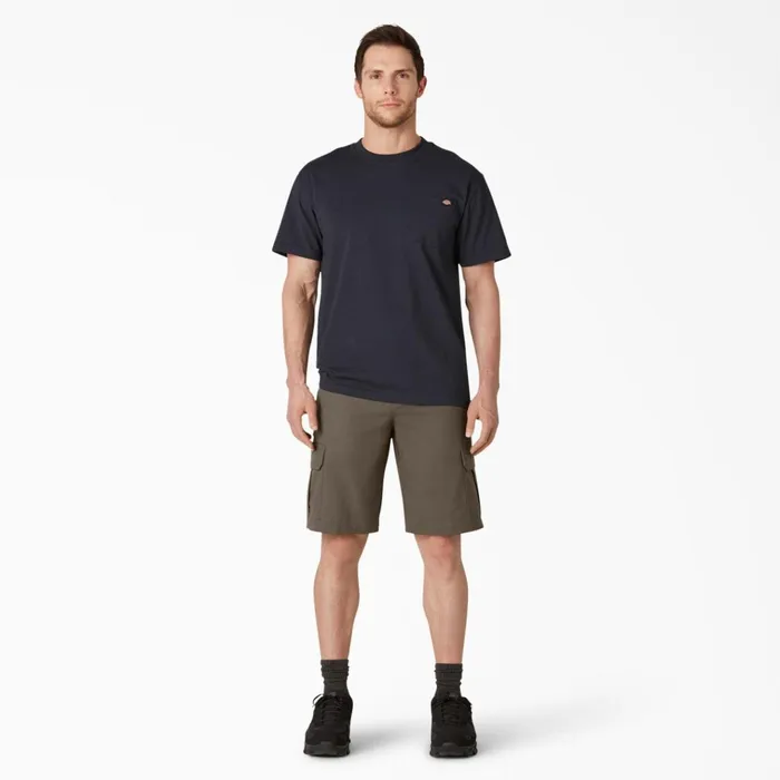 FLEX Cooling Active Waist Regular Fit Cargo Shorts 11034 Mushroom Mushroom mr1 Men Dickies Cargo FLEX Cooling Active Waist Regular Fit Cargo Shorts 11034 Mushroom Mushroom mr1 Men Dickies Cargo