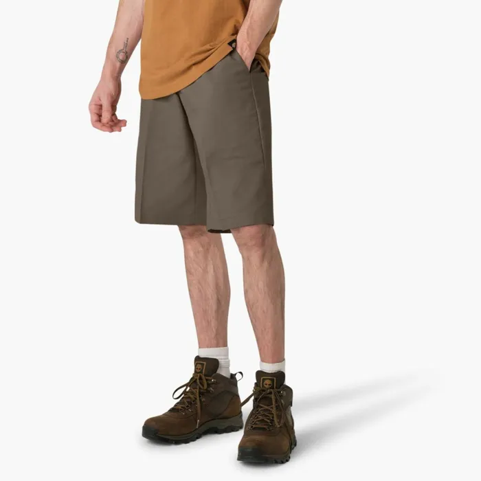 FLEX Cooling Active Waist Regular Fit Shorts 13034 Mushroom Mushroom mr1 Men Dickies Work Shorts FLEX Cooling Active Waist Regular Fit Shorts 13034 Mushroom Mushroom mr1 Men Dickies Work Shorts