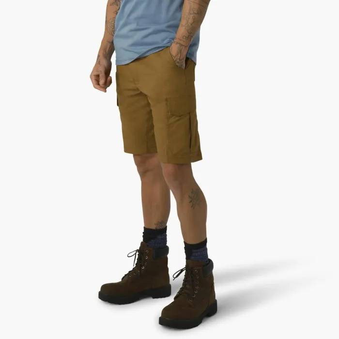 FLEX Cooling Regular Fit Cargo Shorts 11034 Brown Duck Brown Duck bd Men Dickies Cargo FLEX Cooling Regular Fit Cargo Shorts 11034 Brown Duck Brown Duck bd Men Dickies Cargo