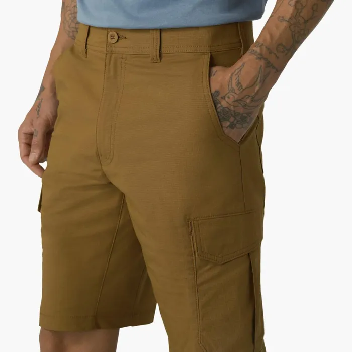 FLEX Cooling Regular Fit Cargo Shorts 11034 Brown Duck Brown Duck bd Men Dickies Cargo FLEX Cooling Regular Fit Cargo Shorts 11034 Brown Duck Brown Duck bd Men Dickies Cargo