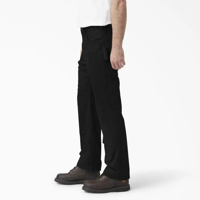 FLEX DuraTech Relaxed Fit Duck Pants Black Black bk Men Dickies Double Knee FLEX DuraTech Relaxed Fit Duck Pants Black Black bk Men Dickies Double Knee