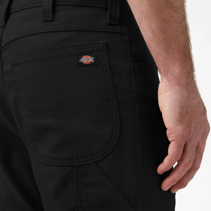 FLEX DuraTech Relaxed Fit Duck Pants Black Black bk Men Dickies Double Knee FLEX DuraTech Relaxed Fit Duck Pants Black Black bk Men Dickies Double Knee