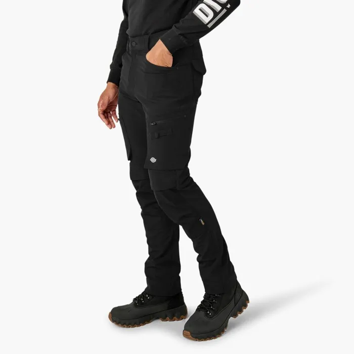 FLEX Slim Fit Double Knee Tapered Pants Black Black bkx Men Dickies Double Knee FLEX Slim Fit Double Knee Tapered Pants Black Black bkx Men Dickies Double Knee