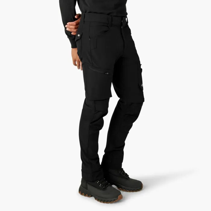 FLEX Slim Fit Double Knee Tapered Pants Black Black bkx Men Dickies Double Knee FLEX Slim Fit Double Knee Tapered Pants Black Black bkx Men Dickies Double Knee